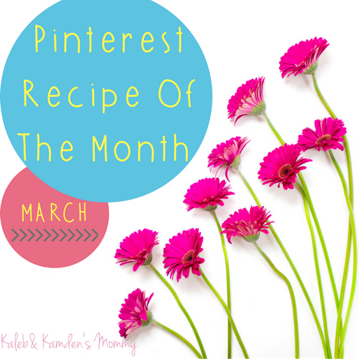 Pinterest Recipe Of The Month